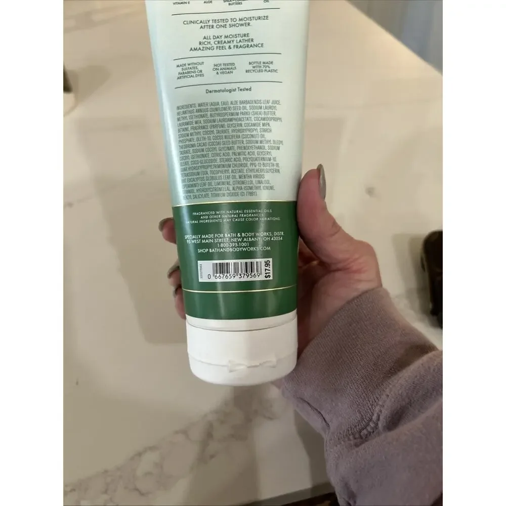 Bath‎ and Body Works Eucalyptus & Spearmint Moisturizing Body Wash 10 Fl Oz NEW